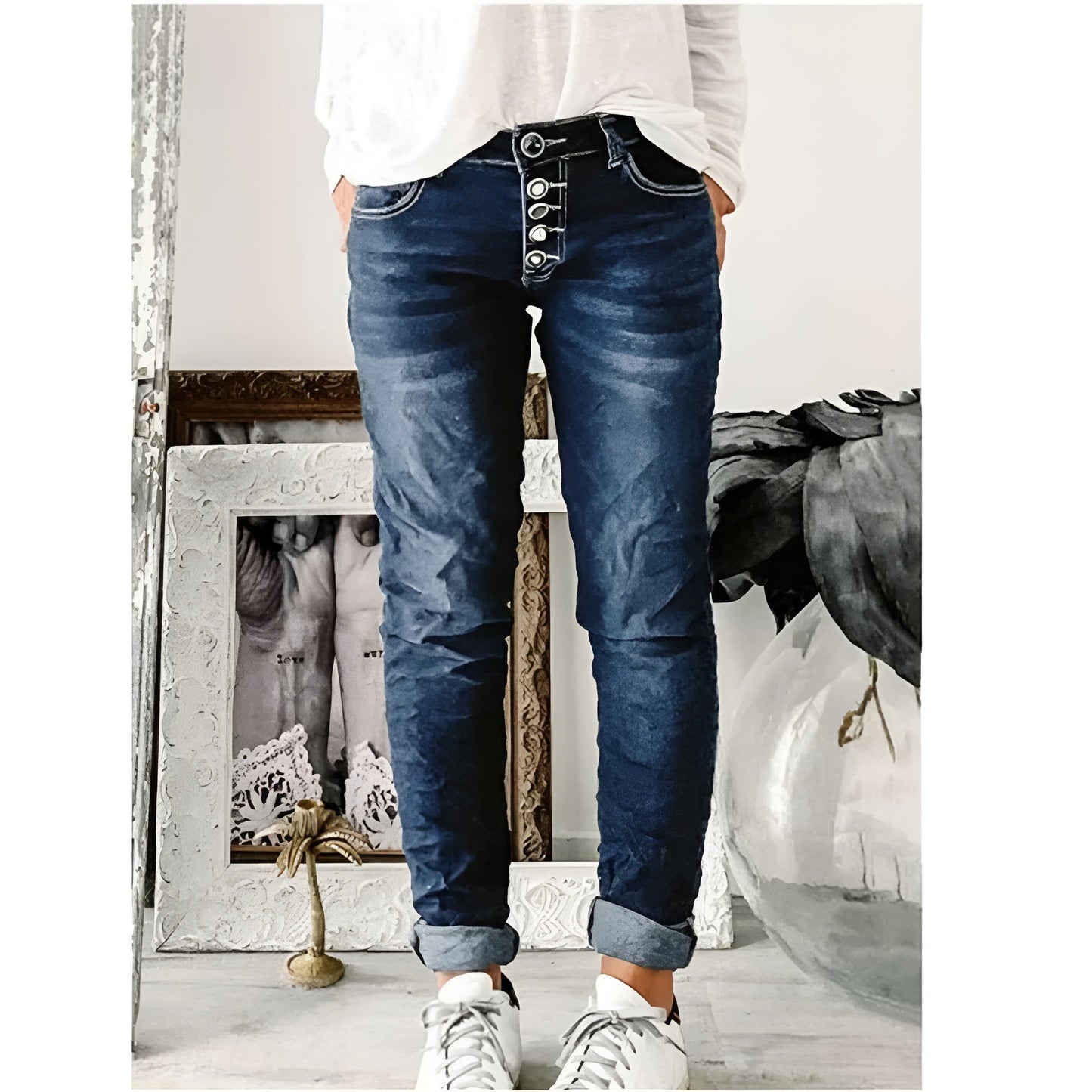 JEANS HIGH WAIST n.384912