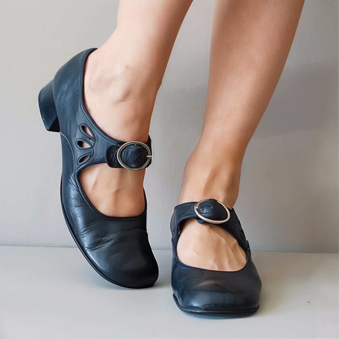 Lizzy – Sandalias de Cuero Suave y Cómodo para Mujer
