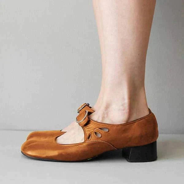 Lizzy – Sandalias de Cuero Suave y Cómodo para Mujer