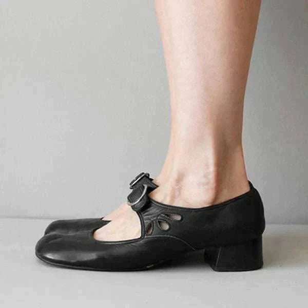 Lizzy – Sandalias de Cuero Suave y Cómodo para Mujer