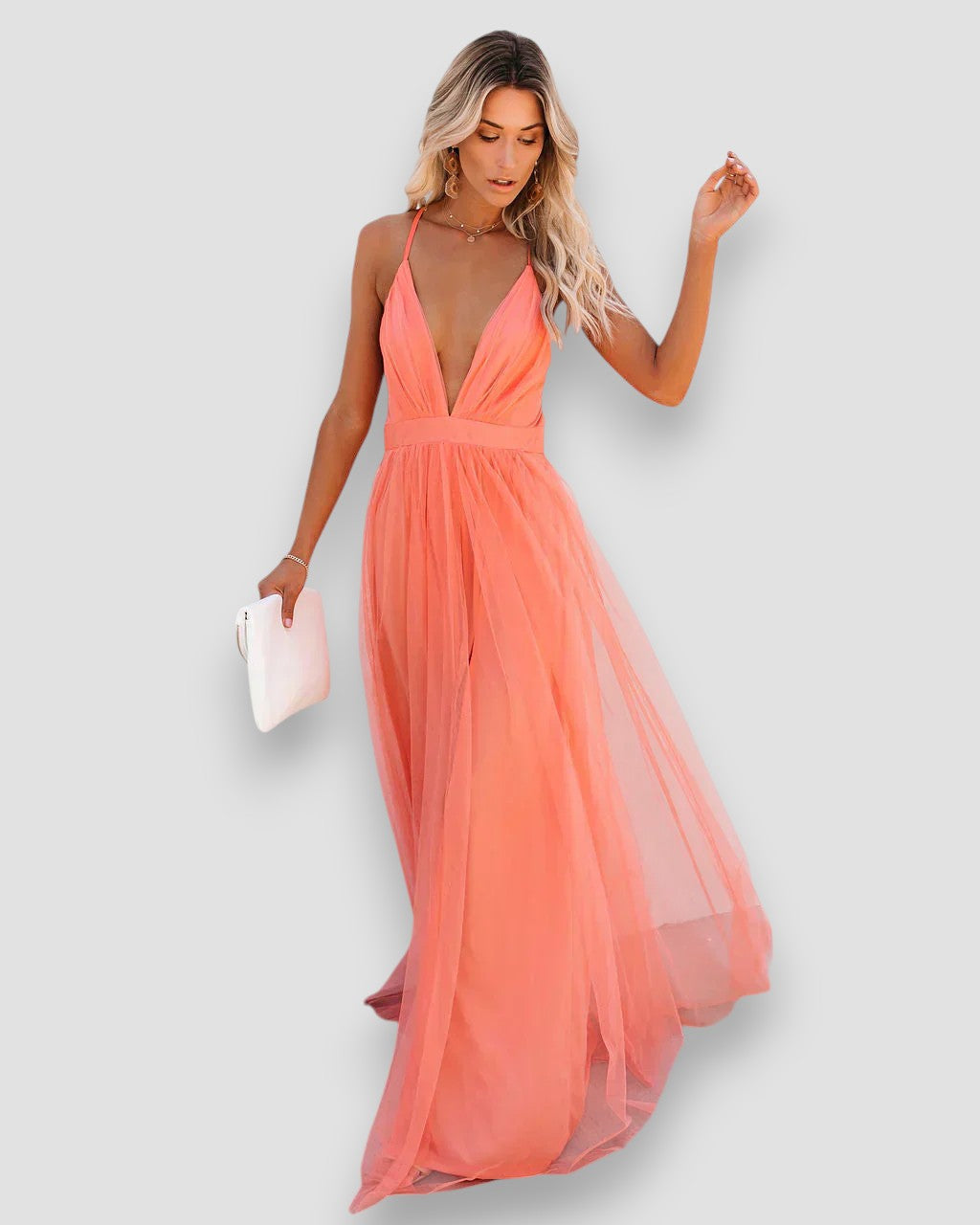 Lea – Vestido largo elegante y cómodo