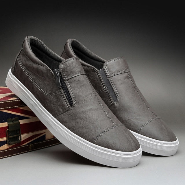 Axis – Zapatos de piel sin cordones