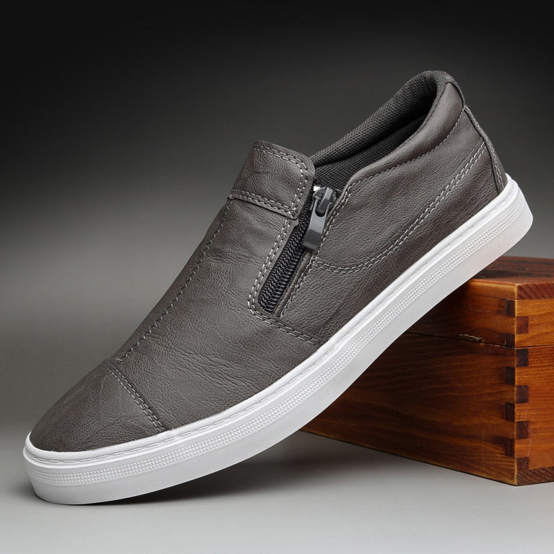 Axis – Zapatos de piel sin cordones