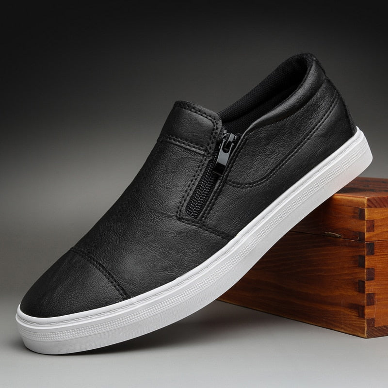 Axis – Zapatos de piel sin cordones