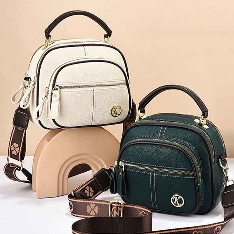 Isabella – Bolso Bandolera de Cuero Clásico