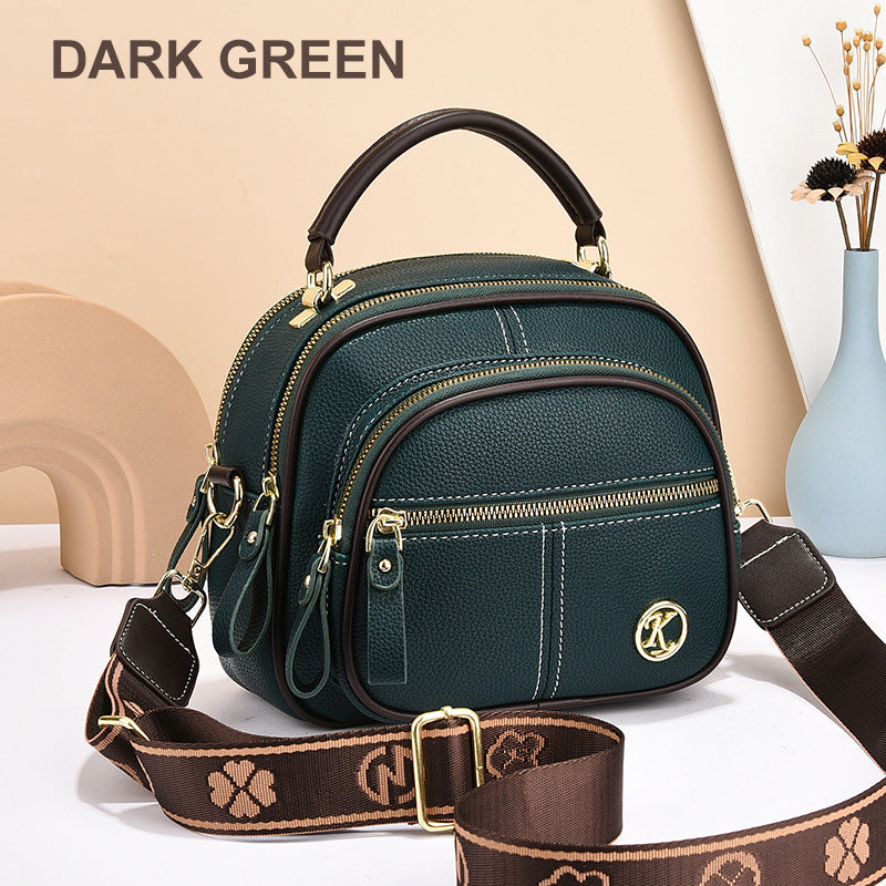 Isabella – Bolso Bandolera de Cuero Clásico