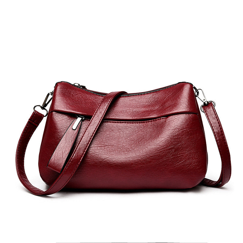 Sanya – Bolso Bandolera de Cuero Clásico