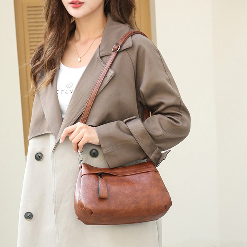 Sanya – Bolso Bandolera de Cuero Clásico