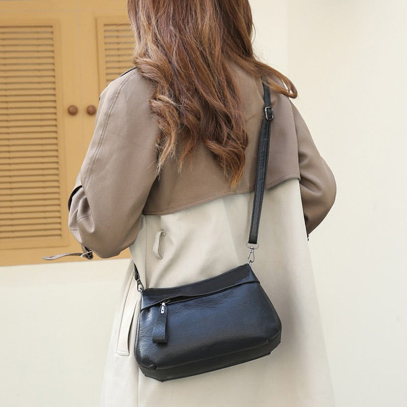 Sanya – Bolso Bandolera de Cuero Clásico