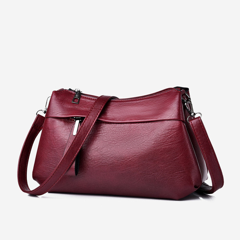 Sanya – Bolso Bandolera de Cuero Clásico