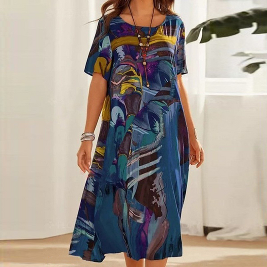 Phoebe – Vestido floral primaveral