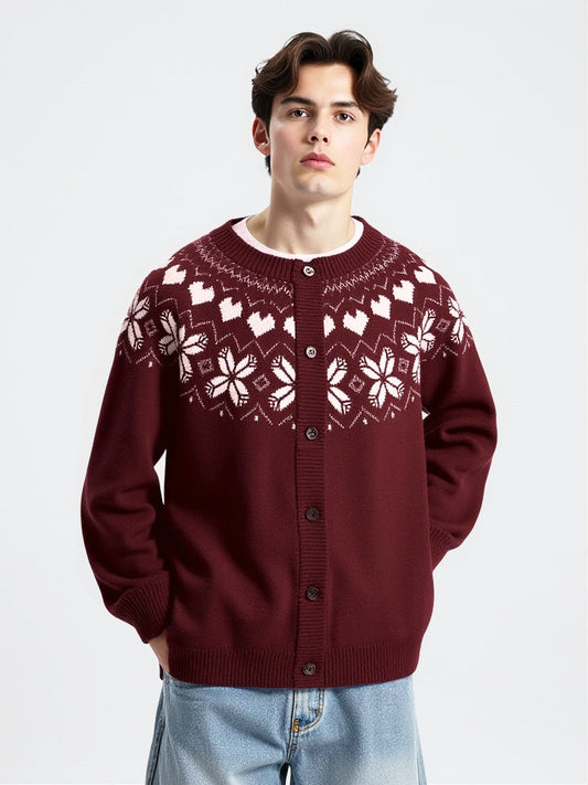 CARDIGAN RETRO FAIR ISLE – EDICIÓN NAVIDAD