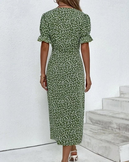 Gloria – Vestido floral con encanto vintage
