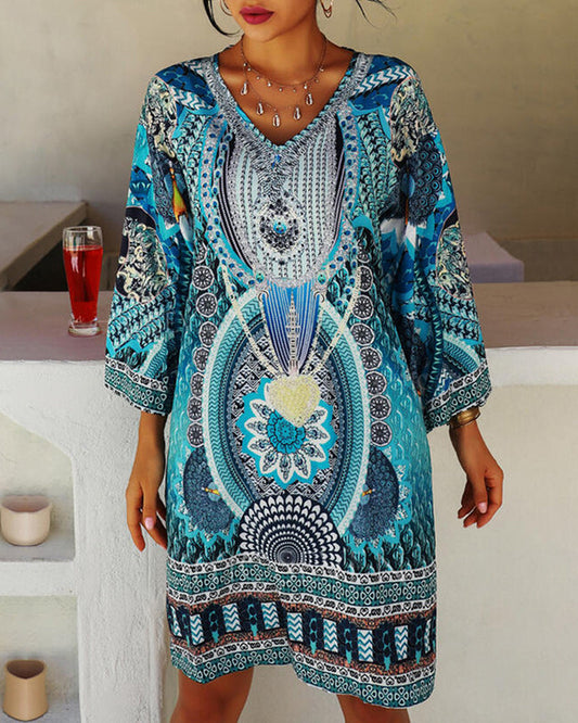Liyan – Vestido veraniego con estilo bohemio