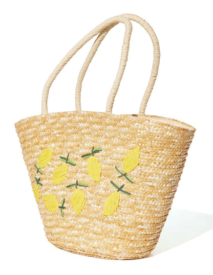 Natural Lemons – Bolso con estampado de limón