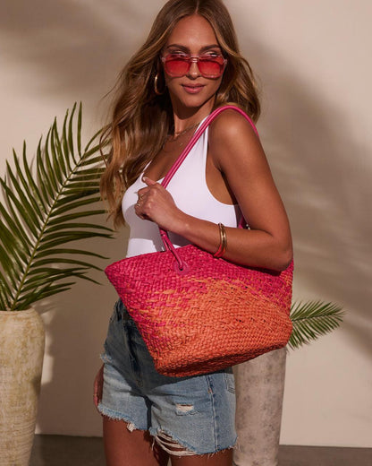 Costa Soul – Bolso de rafia trenzada