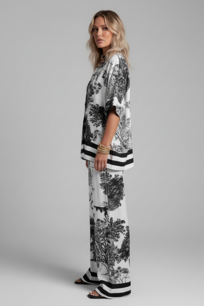 CONJUNTO SERENZA PRINT | ESTILO SIN ESFUERZO