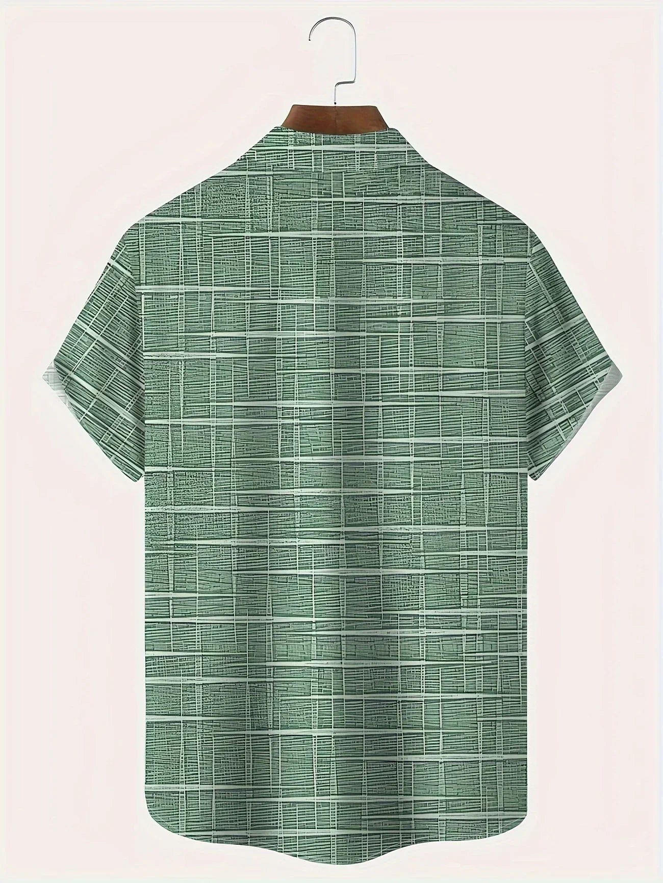 Gael – Camisa de Rayas a Cuadros de Estilo Moderno