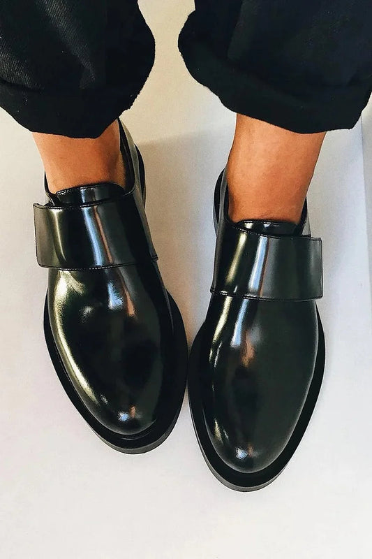 MOCASINES MINIMALISTAS EFECTO ESPEJO n.47218