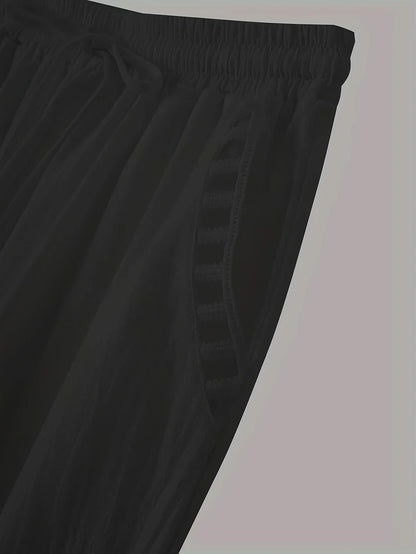 Clara – Pantalones Cropped con Ribete en Contraste