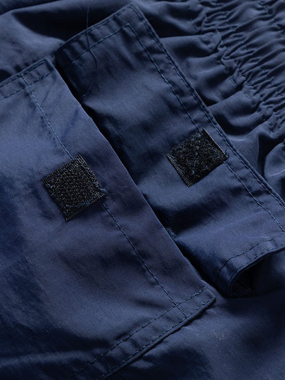 Camisa de Botón y Pantalones Cortos de Baño Island Sailing