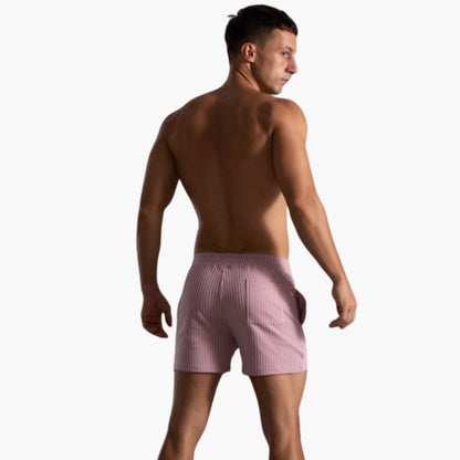 Shorts de Rayas con Cordón – Para Hombre con Estilo de Verano