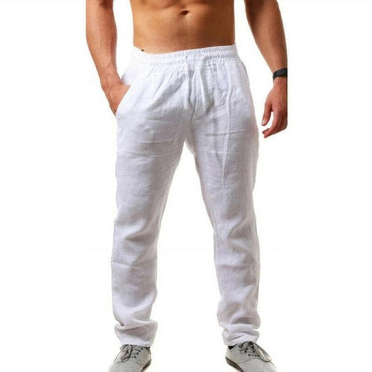 Marcelo – Pantalón de lino premium para hombre