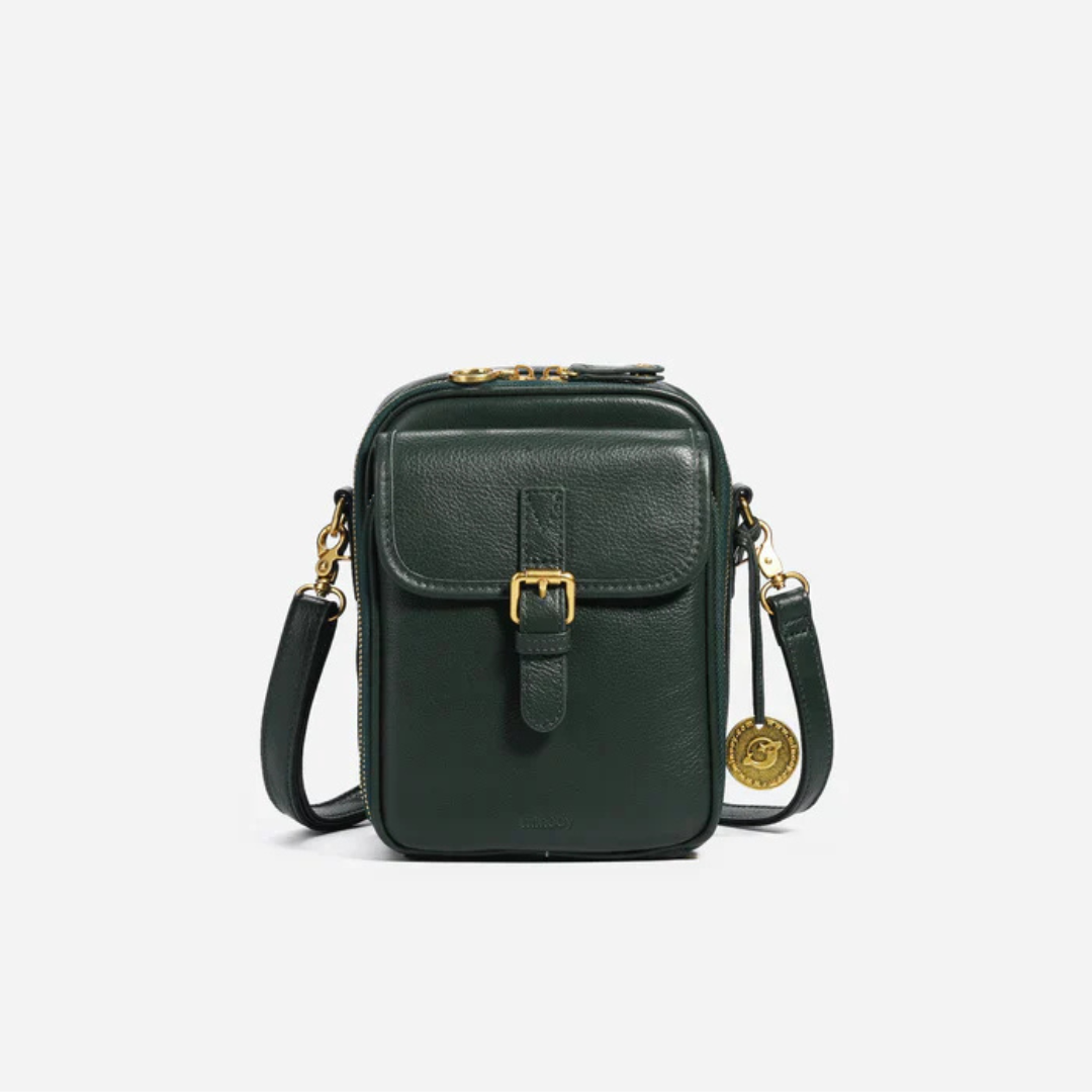 Urvashi – Bolso bandolera de piel elegante