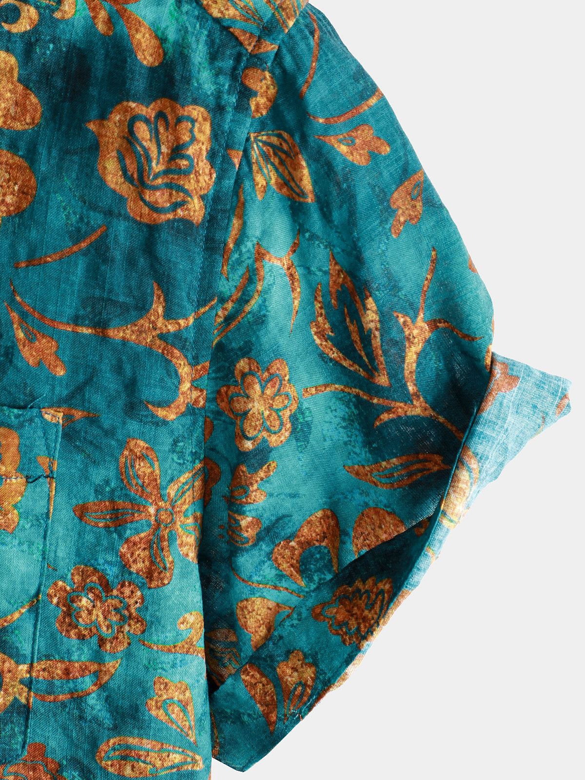 Kaleo - Camisa Hawaiana de estilo veraniego con estampado floral