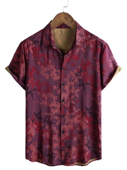 Makoa – Camisa hawaiana floral ideal para vacaciones y playa