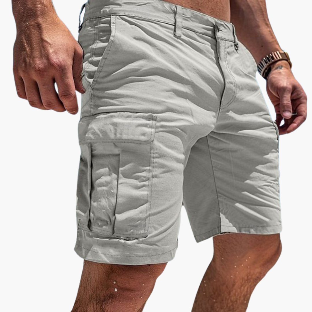Cargo Shorts – Diseño Multi Bolsillo y Ajuste Cómodo