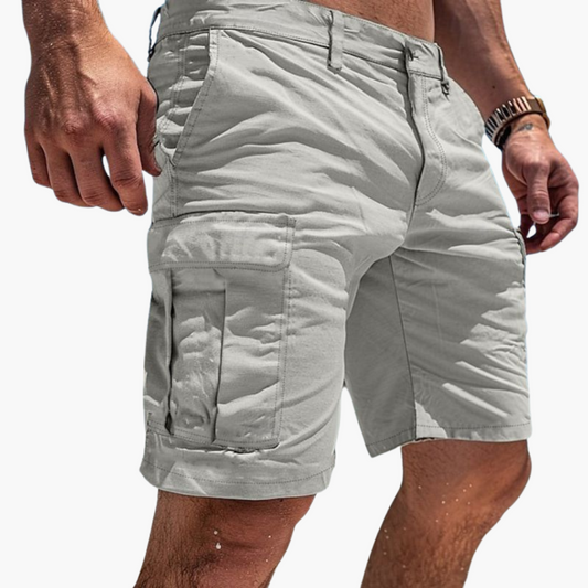Cargo Shorts – Diseño Multi Bolsillo y Ajuste Cómodo