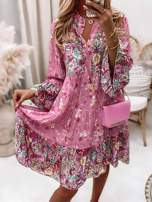 Kimberly – Vestido Boho Floral para la Playa