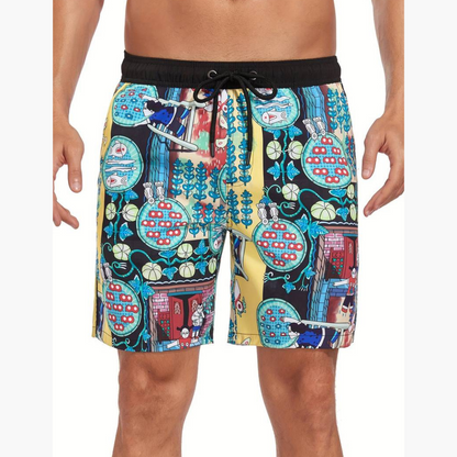 Shorts de Verano con Cordón – Moda Masculina para Días Calurosos