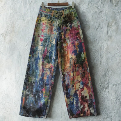 JEANS NÉBULA URBANA DENIM WIDE LEG