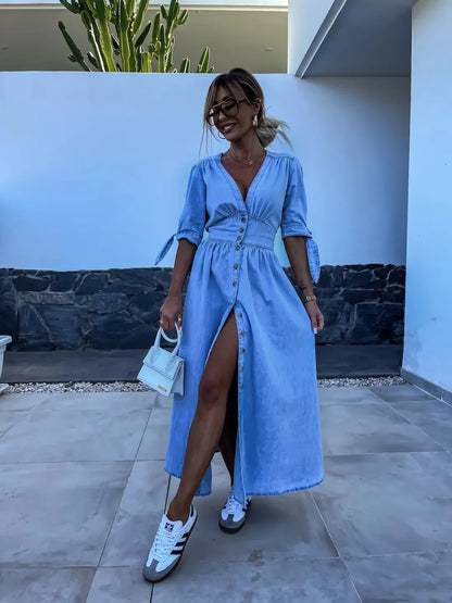 Liz – Vestido Denim