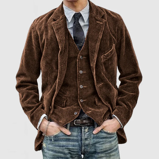 CHAQUETA + CHALECO VINTAGE n.67104