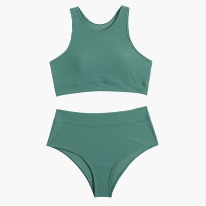 Nova – Bikini deportivo tipo bustier para natación y entrenamiento