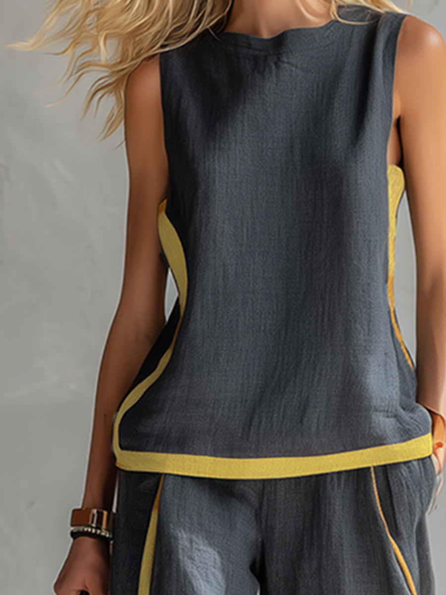 ELVA | CONJUNTO LINO ALGODÓN CONTEMPORÁNEO