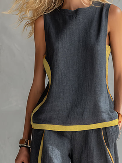 ELVA | CONJUNTO LINO ALGODÓN CONTEMPORÁNEO