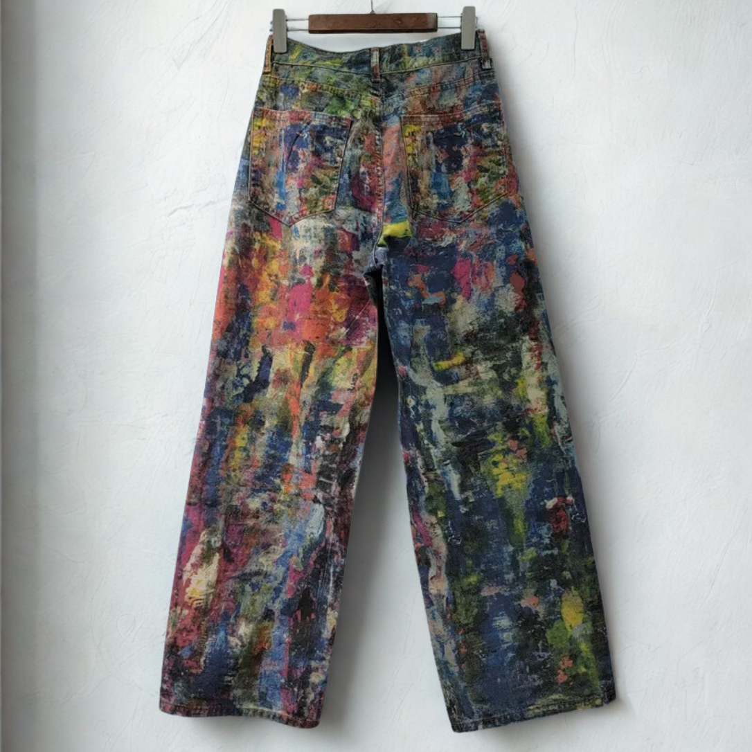 JEANS NÉBULA URBANA DENIM WIDE LEG