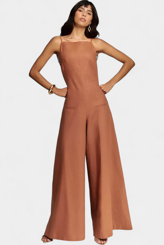 MONO HALTER DE PIERNA ANCHA n.06792
