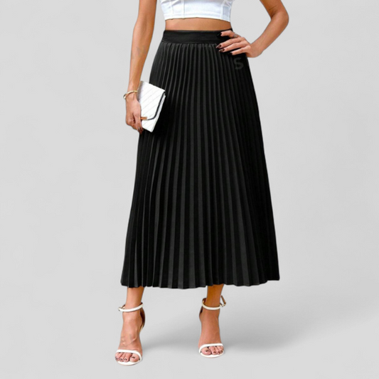FALDA MIDI PLISADA n.06329