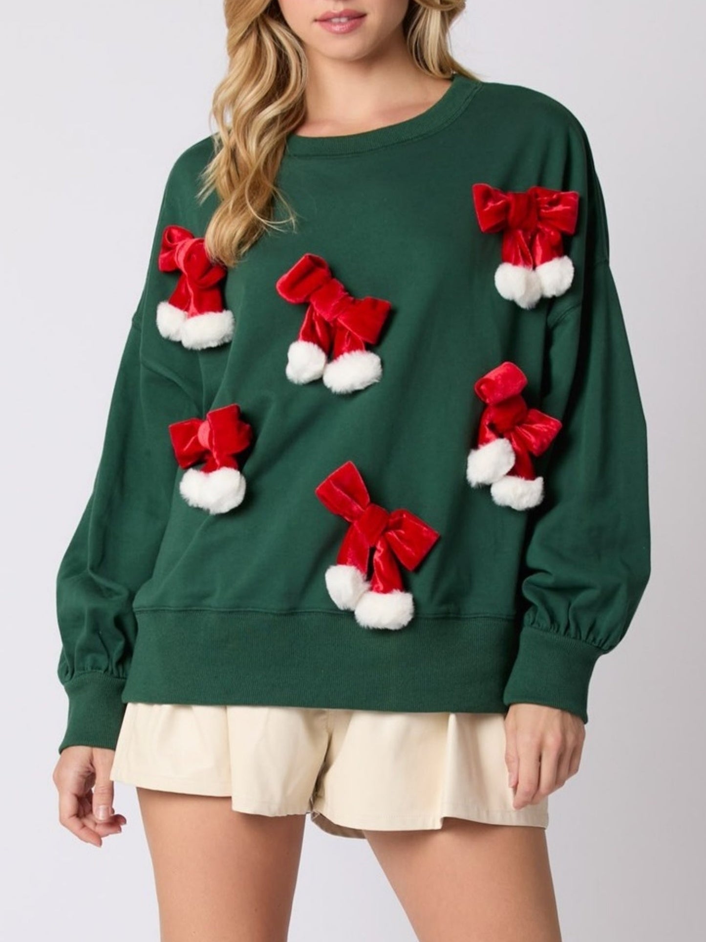 JERSEY NAVIDEÑO CON LAZOS 3D