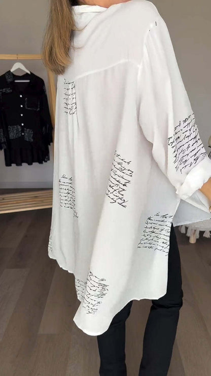 CAMISA LARGA CON BOTONES  n.407153