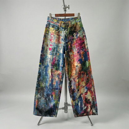 JEANS NÉBULA URBANA DENIM WIDE LEG