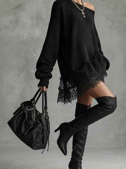 VELOURS NUIT BLACK