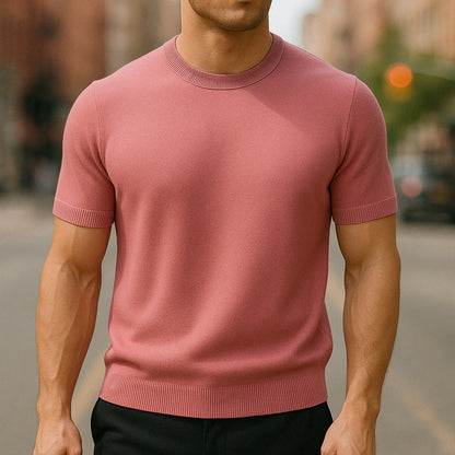 Théo – Camiseta Entallada de Lana Merino