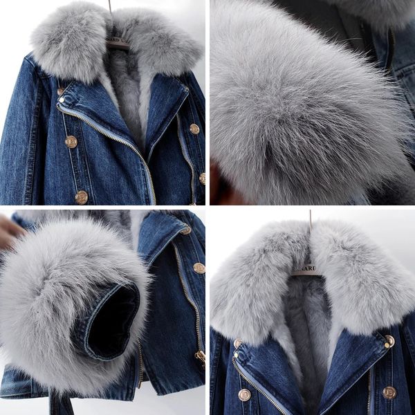 VESPERA-JACKE MIT PELZFUTTER