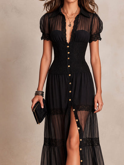 Gillian – Vestido Maxi Boho Elegante
